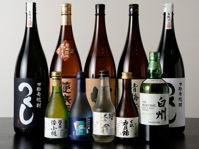 日本酒にこだわっている