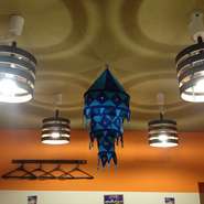 店内雰囲気、雰囲気を醸し出す照明