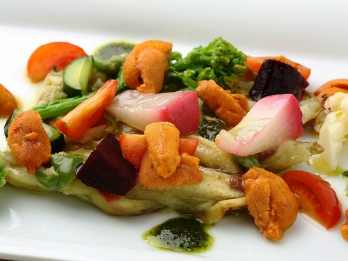 お野菜を使ったカルパッチョもおすすめ『茄子のカルパッチョ』