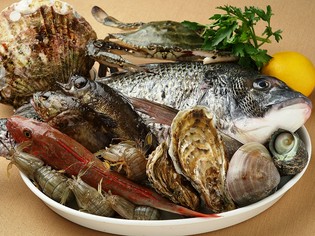 三河の海の幸をたっぷりと味わえる新鮮な魚介類