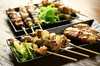 厳選した串、6本!