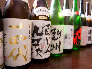 日本酒メインのお店。なかなか飲むことのできない日本酒も	