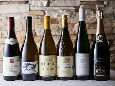 フランスワインを中心とした上質なワインを美味しい料理と共に…