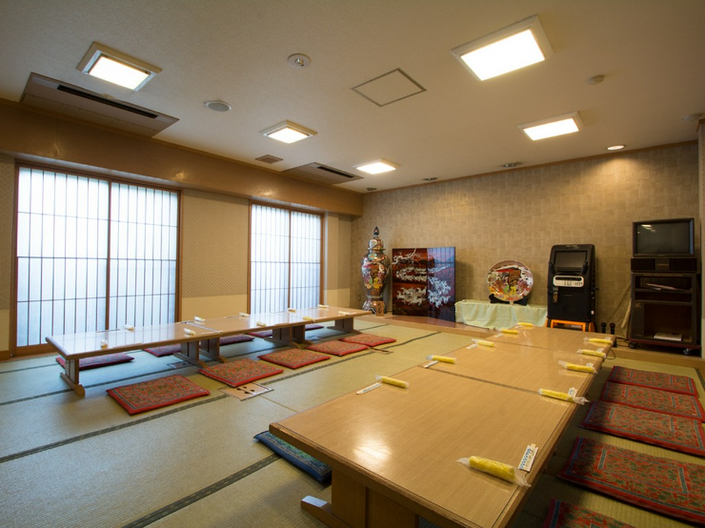 20名様ほど収容可能な大広間を用意しています