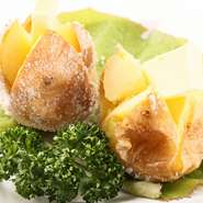 家族連れの方にも、リーズナブルで食べやすい一品料理も考えています。北海道の最強タッグ、じゃがいも×バターの組み合わせ『じゃがバター塩焼き』は、子どもから大人まで幅広い層から人気があるので、ぜひ！