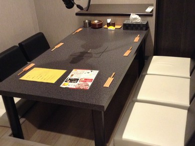 掘りごたつの完全個室完備！