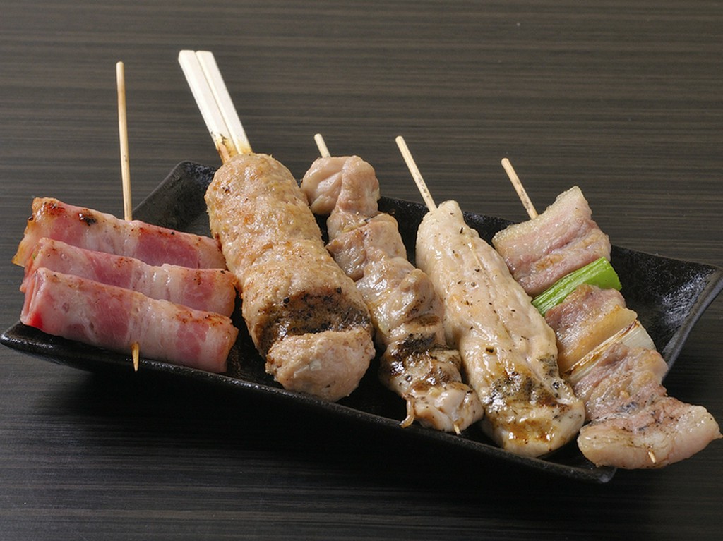 焼きとり盛り合わせ