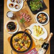 神田駅西口、大手町駅 徒歩6分
スペイン料理とワインを気軽に楽しめる《大人の隠れ家バル》
☆歓送迎会 受付中☆
2H飲み放題4,000円～

メニュー内容は別途ご確認くださいませ。