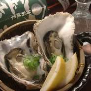 旬なものを取り入れたメニューはどれもお酒に合うものばかりです。