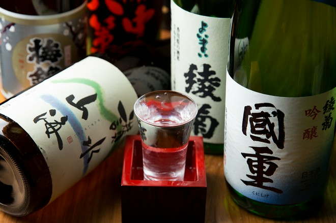 日本酒にこだわっている