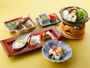 その時季の美味しさを食べられる『会席料理』