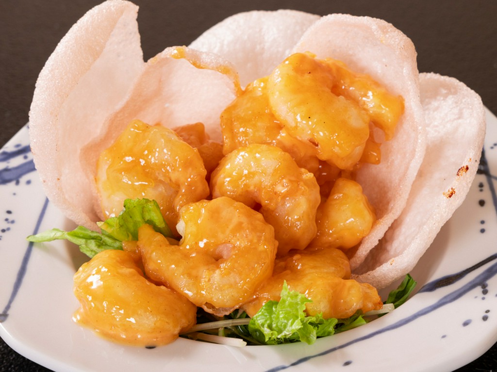 海老マヨネーズ炒め