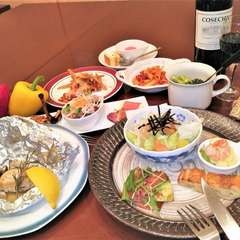 ポワルではパーティー料理から、大皿【取分け】を無くしました。
