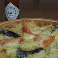 １）～6）迄　同じです。
７）海老のクリーム煮
８）ローストポークのグリル・ごまソース
９）ピ　　　ザ
１０）お好きなデザート