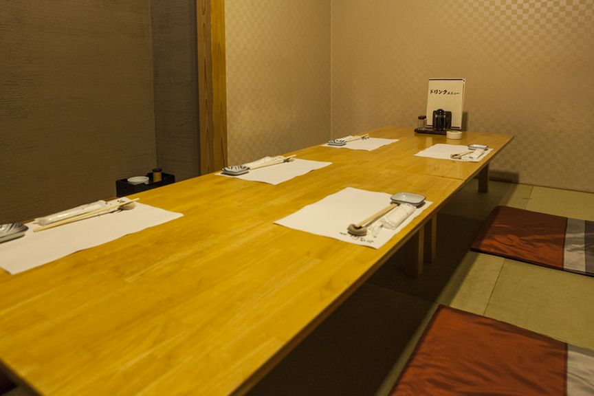 畳の個室が、なんと16部屋!