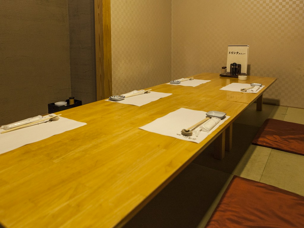 畳の個室が、なんと16部屋！