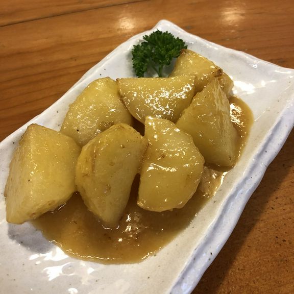 じゃがいものゆず味噌バター