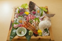 毎朝オーナーが競り落とす厳選の魚でつくる『お造り盛り合わせ　3人前』