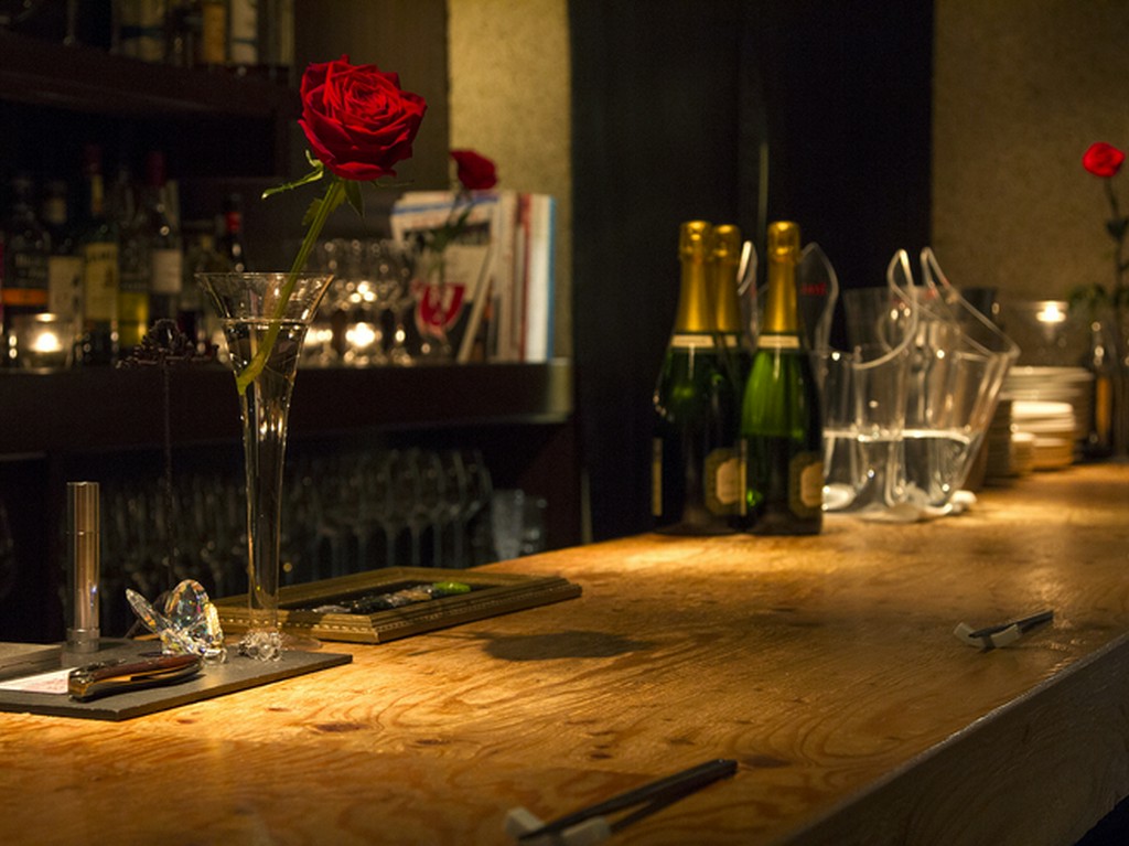 落ち着いた空間とサーヴィス