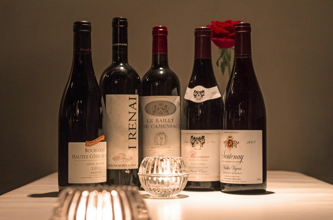 ワインにこだわっている