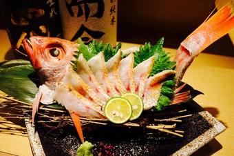 のどぐろ炙り姿盛り