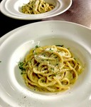 蟹味噌のクリームスパゲティ