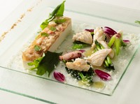 前菜 / 魚料理 / 肉料理 / デザート / コーヒー