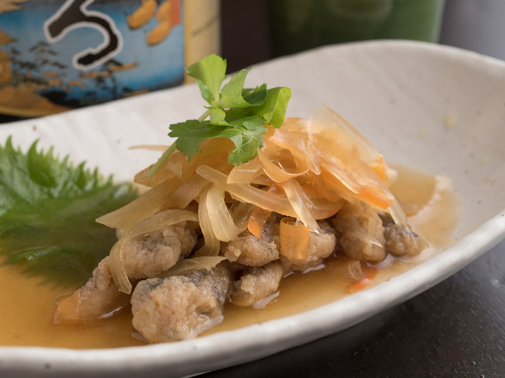 魚の味が凝縮された一品　『メヒカリの南蛮漬け』