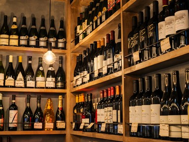 ボトルワインが残ったらお持ち帰りいただけます