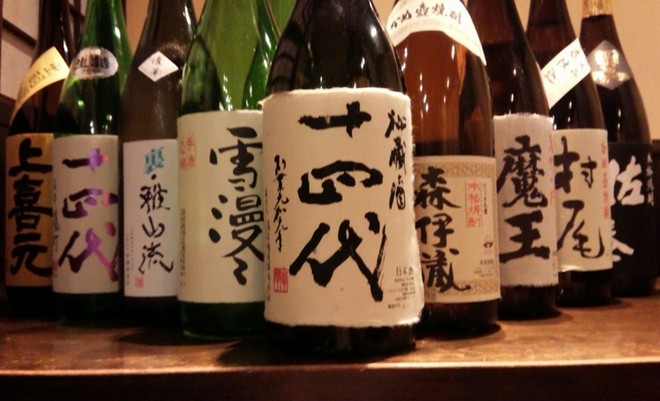 日本酒にこだわっている