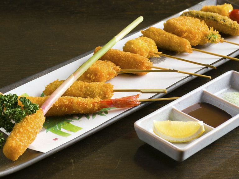 串揚げ十点盛り