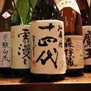 厳選　日本酒と本格焼酎