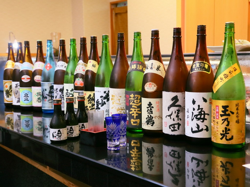 地酒好きにはたまらない日本酒のラインナップ