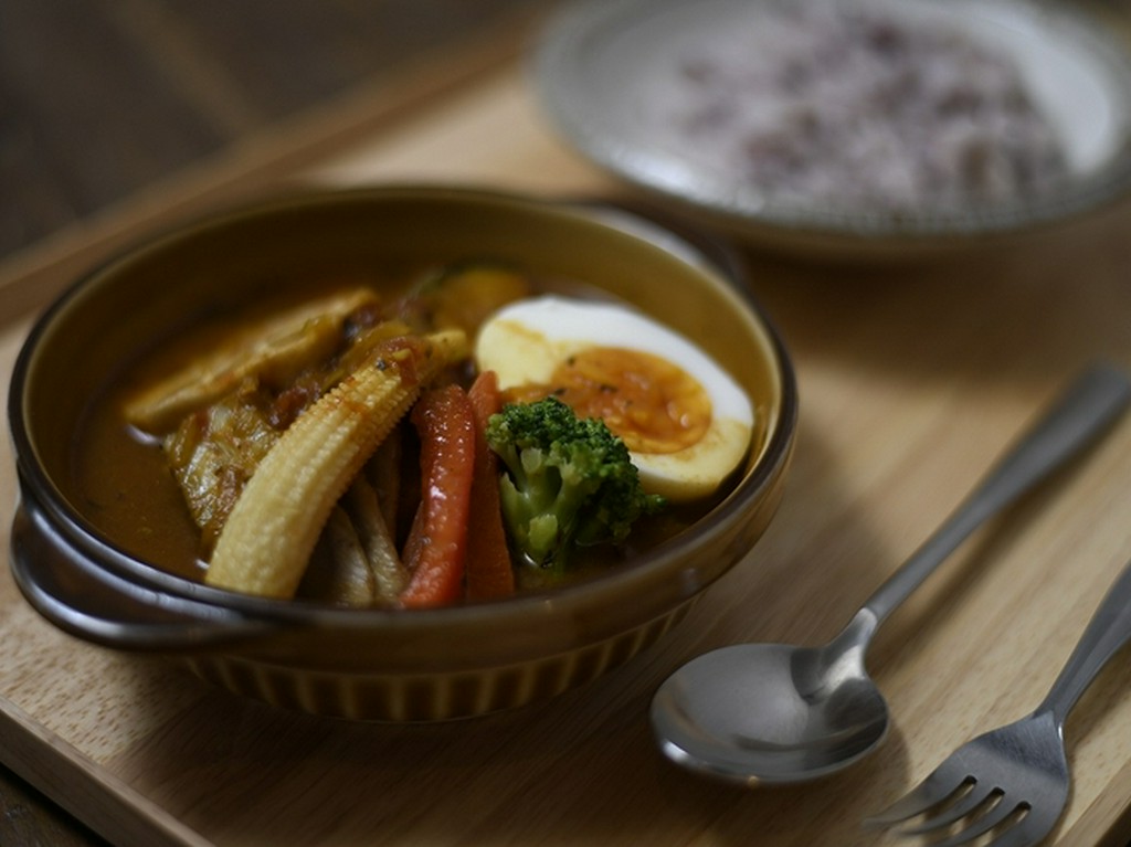 薬膳仕立ての『野菜たっぷりスープカレー』