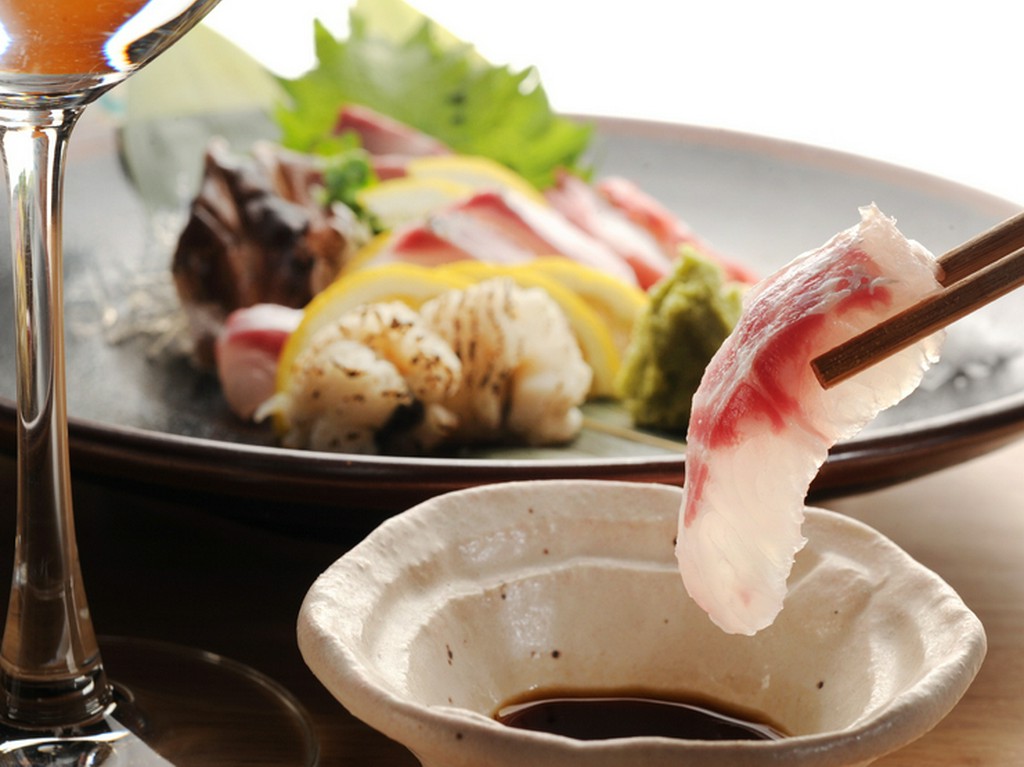 毎朝市場から仕入れている『お造り盛り合わせ』