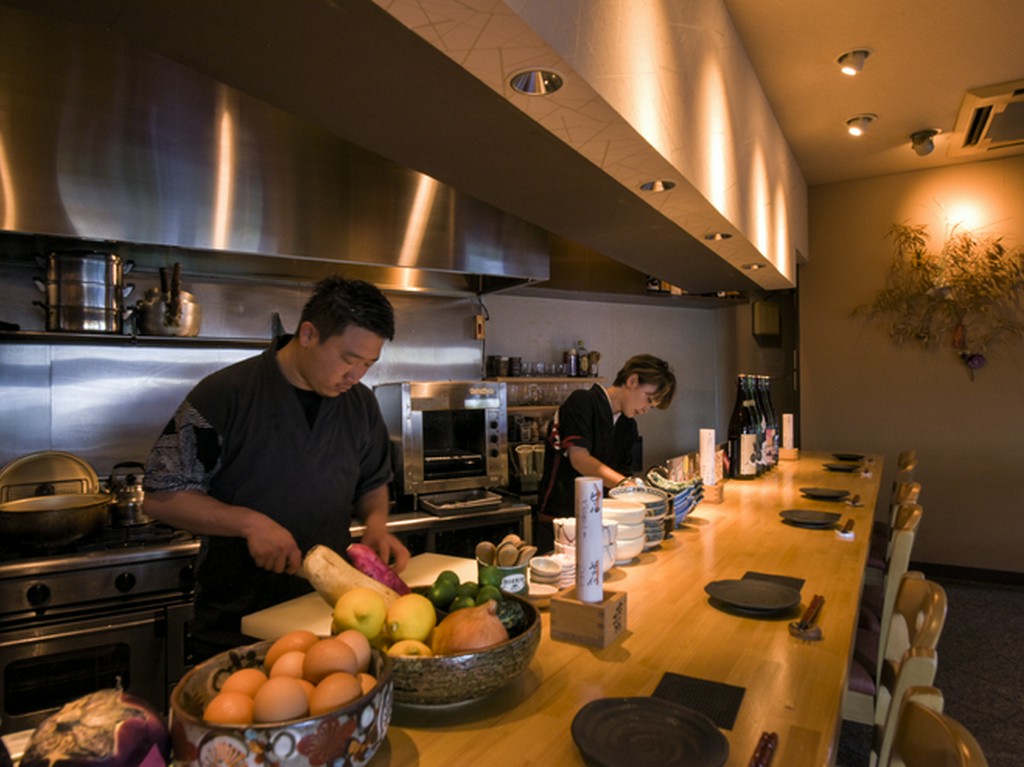 是非カウンターで！