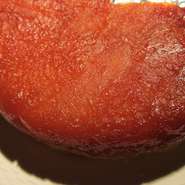 冬季限定のリンゴのタルト