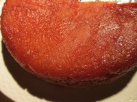 冬季限定のリンゴのタルト