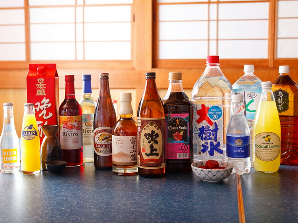 屋形船のご料金には、お料理代・飲み放題・乗船料が含まれています