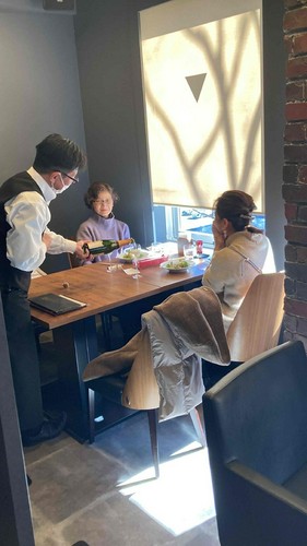 細やかな気配りの接客