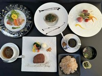 あわび＆仙台牛サーロインのコースです