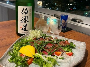 芳醇な肉の旨味が口の中一杯に広がる『和牛カイノミのたたき』