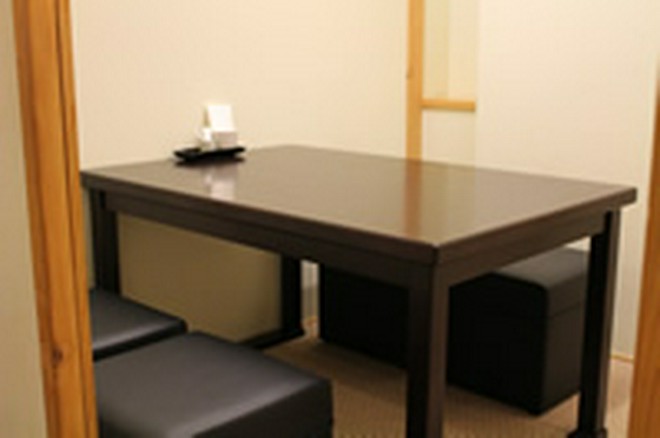 少人数で予約できる個室がある