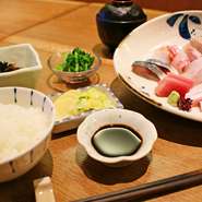 お刺身定食