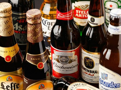 世界各国の地ビールを多数取り揃えております