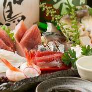 魚だけではなく肉、野菜も質と鮮度、味にこだわり厳選