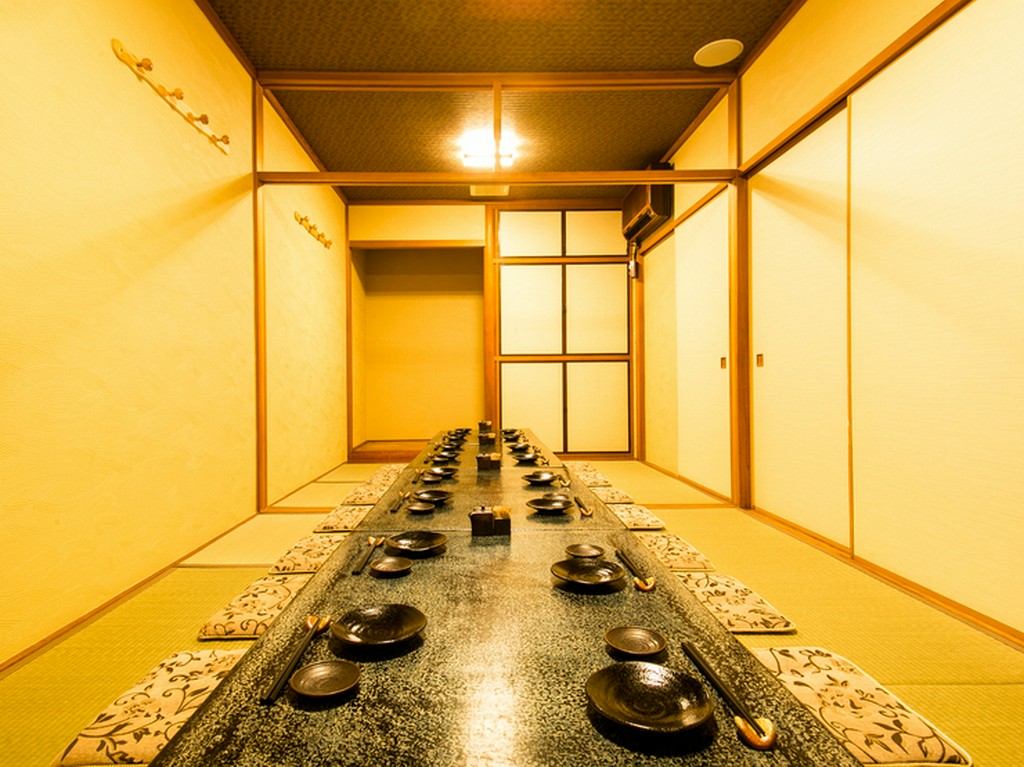 最大20名様までのご宴会にも利用可能、絶品握りを大勢で