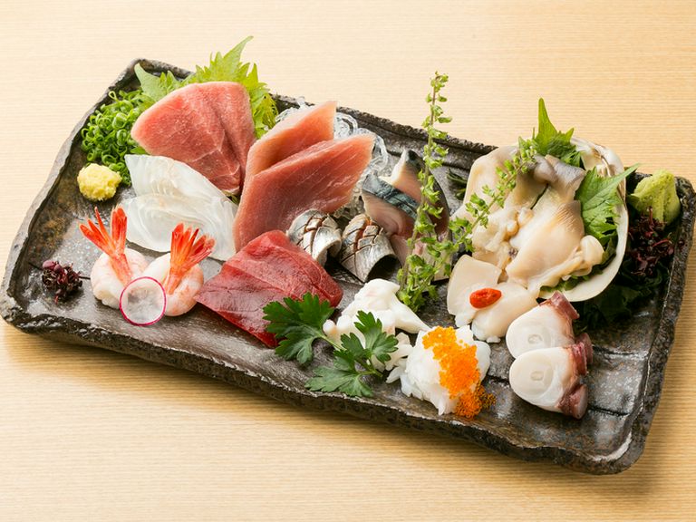 料理人がその日選んだ旬の素材 『お刺身盛り合わせ』