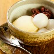 北海道産大納言をお店で炊きました