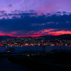 三台夜景と長崎夜景
